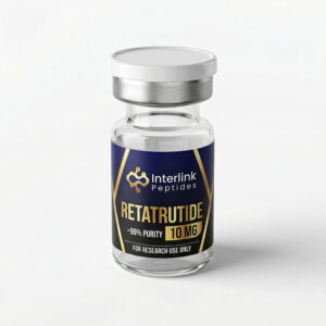 Retatrutide 10mg research peptide – Interlink Peptides UK