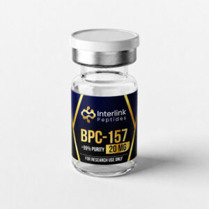 BPC-157 UK 20mg research peptide vial – Interlink Peptides