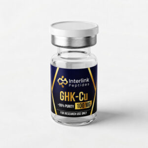 GHK-Cu 100mg copper research peptide – Interlink Peptides UK
