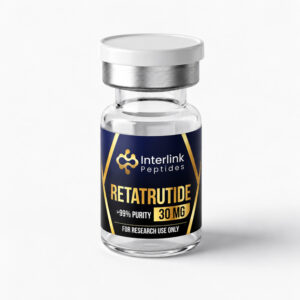 Retatrutide 30mg research peptide – Interlink Peptides UK